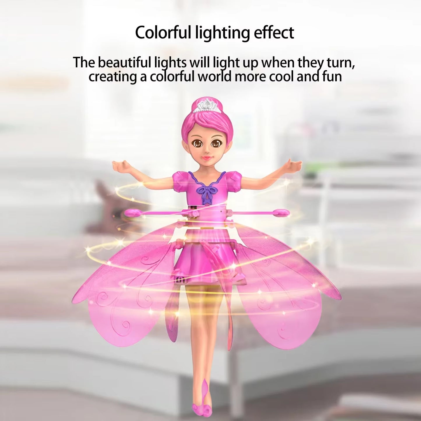Flying Fairy Doll,hand Sensor Control
