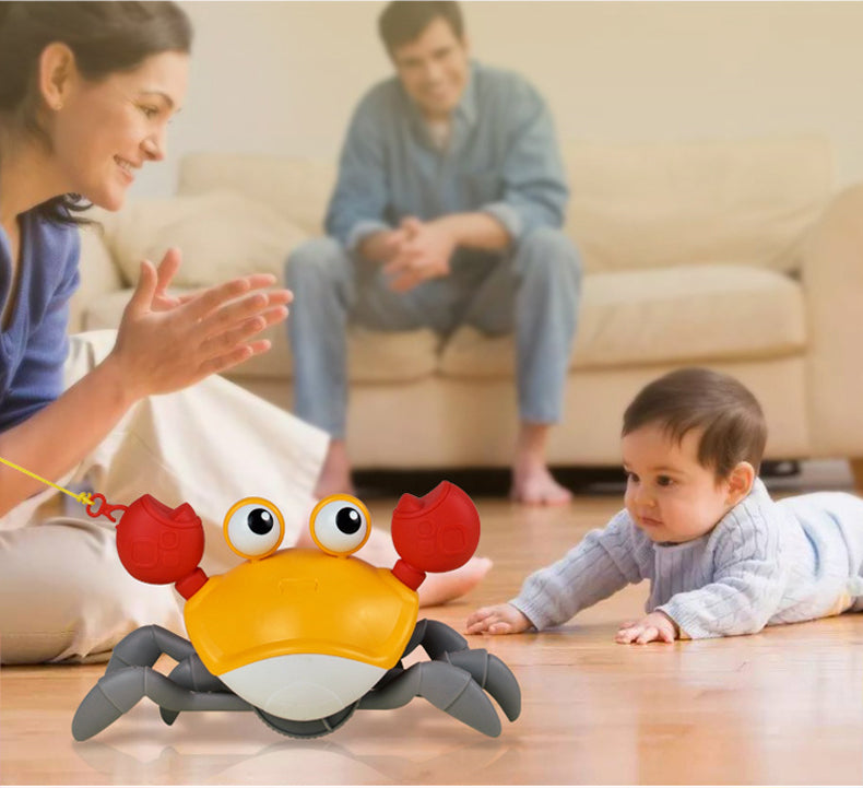 Crawling Crab Baby Toy (random)