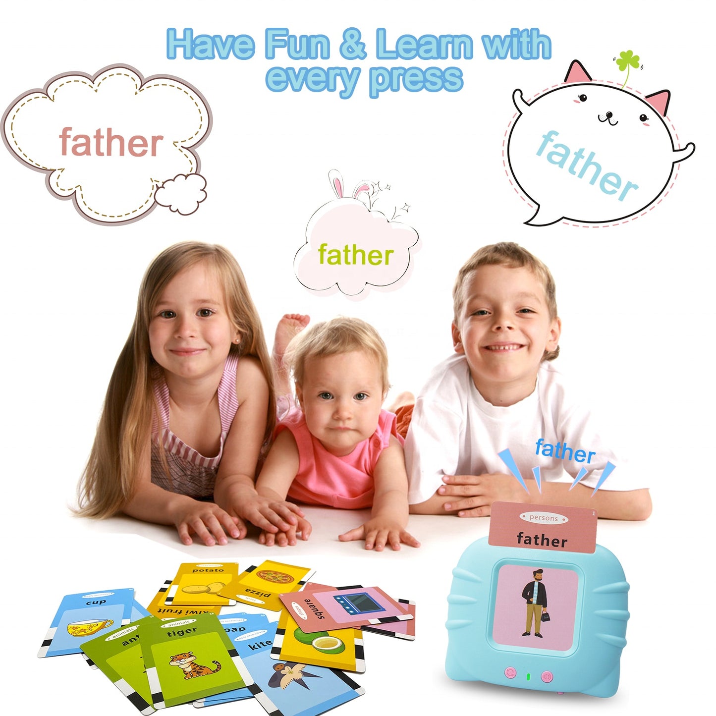 Baby Reading Machine For Kids Early Learning English