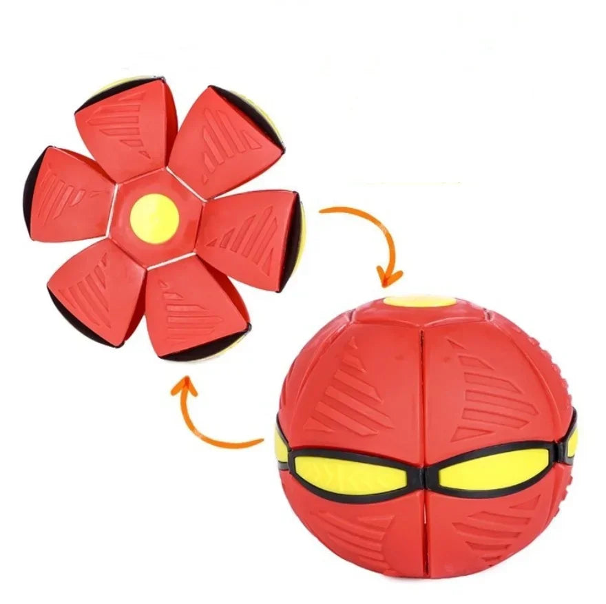 Flying Throw Disc Ball Toy 3 LED Lights